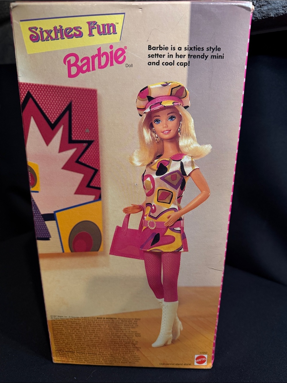 1997 Barbie Sixties Fun Special Edition Doll – Mattel #17693 – New in Box - Picture 4 of 6